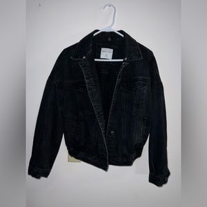 Black Jean Jacket